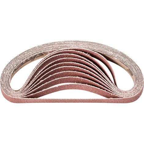 PFERD TOOLS Korund Schleifband BA 10x330mm A80 für universelle Anwendung mit Bandschleifer (100) 100 Stk