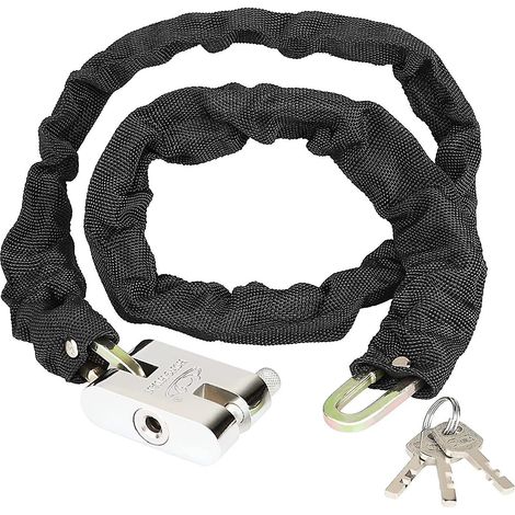 Cadenas sécurité vélo, antivol hydraulique deux-roues, chaîne protection moto (1/5)