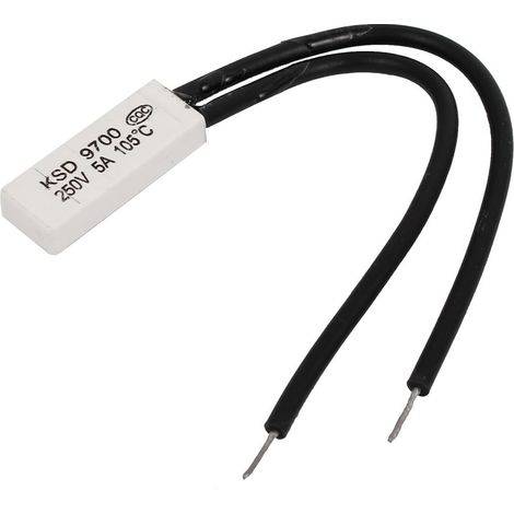 KSD 9700 250V 5A 105 Celsius Temperaturschalter Thermostat Thermoschutzsicherung (0abb49f7b16ae71e0c