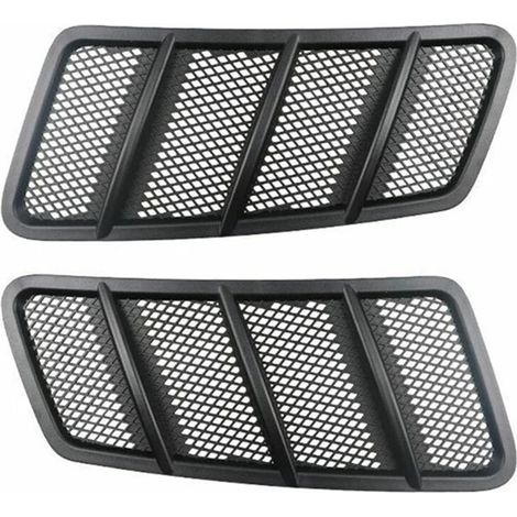 Rejilla de ventilación lateral en forma de X para el capó - W166 GL GL350 GL450 GL550 ML ML350 ML550 2012-2015 1668800105 (1/2)