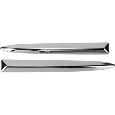 Bande de Moulure de Garniture Chrome Suprieure de Pare-chocs Avant, 735455041 de Remplacement pour FIAT 500 2007 2015 (1/3)