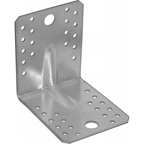 Équerre renforcée galvanisée - 105 x 105 x 90 x 3,0 mm (1/3)