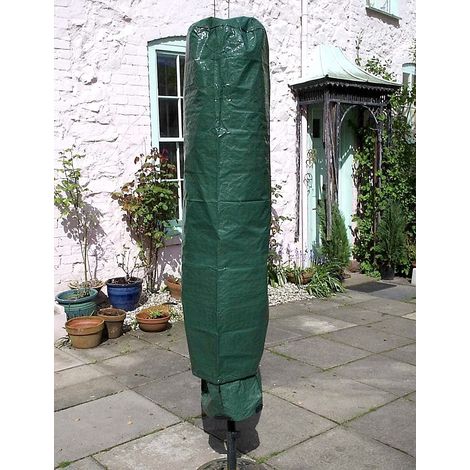 Kingfisher Parasol Umbrella Washing Line Garden Furniture Cover Green Waterproof (1/5)