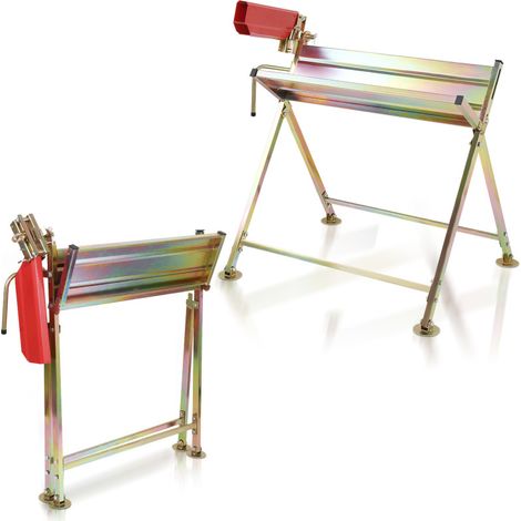 Randaco Cavalletto per tronchi - Acciaio zincato - per motosega pieghevole L 72 x H 81 cm (1/5)