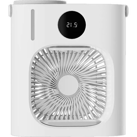 Mini air conditioner 900ML 3 speeds, low noise cooling, humidification, USB portable air cooler (1/5)