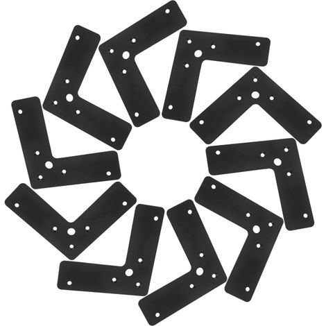 Lot de 10 supports d angle pour meubles plaques de renfort (1/5)