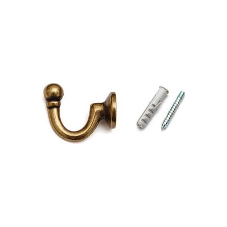 GANCI RACCOGLITENDA GRANDI BRONZO- - mm.37 - 30 pezzi