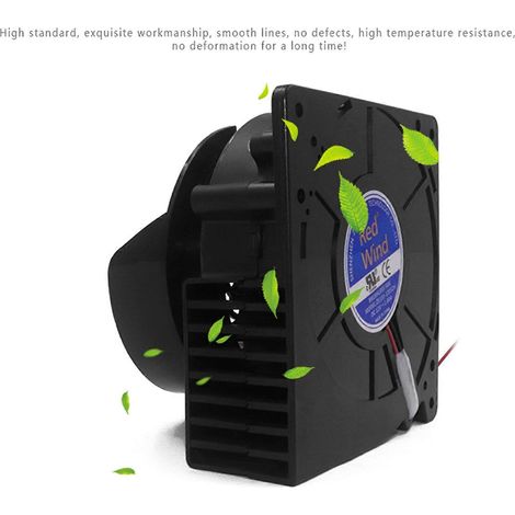 Ventilateur de refroidissement sans balais pour turbine 118,5 mm x 32,5 mm (1/4)