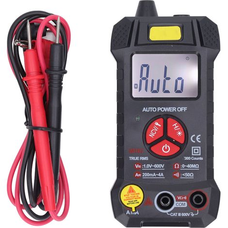 Multimètre intelligent entièrement automatique ANENG M167, numérique haute précision, compact et portable (1/5)