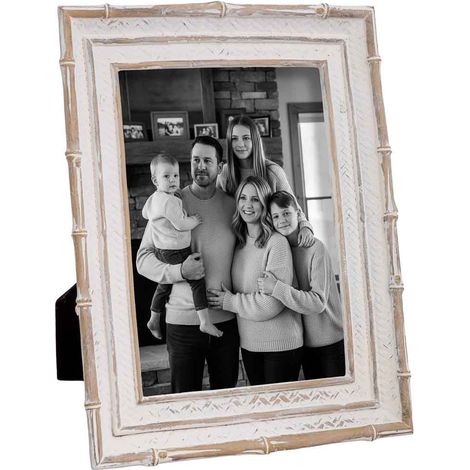 Porta fotos 13X18 blanco 18,4x2,2x23,1h cm