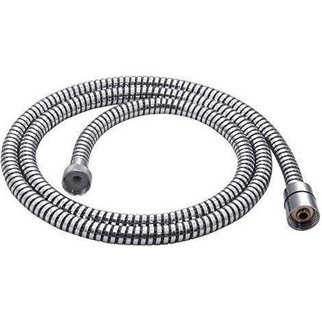 Flessibile doccia pvc argento 200 cm 1/2x1/2 antitorsione gedy g-flex silver 0000gyfx1070110 (1/2)