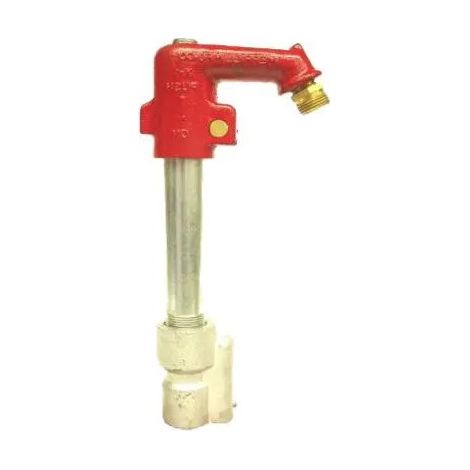 Selbstschließender, nicht einfrierender Wasserhahn MERRILL mit Basis, 60cm unter der Erde