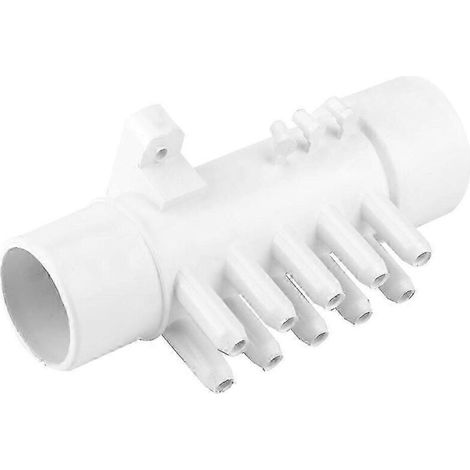 Collecteur de plomberie de piscine en PVC 1,5 po (10 mm) à 10 ports pour baignoire thermale et spa, accessoires pour piscine et spa (1/5)