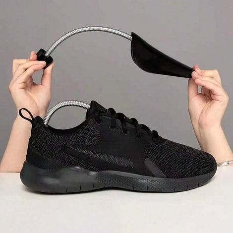 2 cintres à chaussures avec support supérieur : étire-chaussures en aluminium anti-déformation et anti-plis, outil d'entretien pour sneakers et conserver leur forme, 28cm pour femmes. (1/5)