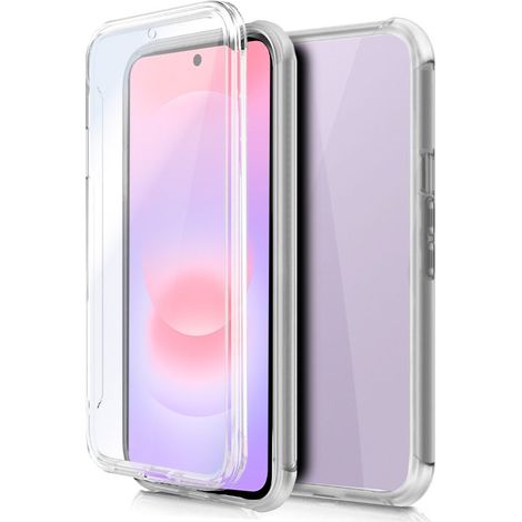 Funda COOL Silicona 3D para Samsung A376 Galaxy A37 5G (Transparente Frontal + Trasera)