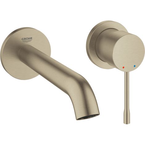 GROHE Mitigeur mural lavabo Essence Nickel brossé (1/5)