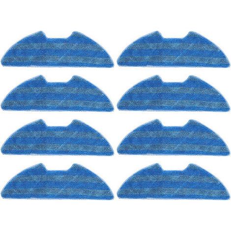 Ensemble de 8 chiffons de nettoyage pour aspirateurs GUTREND LENS 610, Vision 730, ECHO 520 et ICLEBO G5, pour des performances optimales. (1/5)