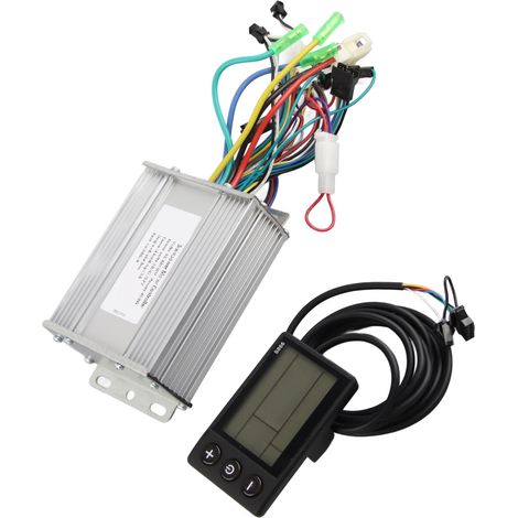 Bürstenloser Motorregler, Gehäuse aus Aluminiumlegierung mit Aussparungen zur Wärmeableitung, intelligenter elektrischer Regler mit LCD-Bildschirm (1/5)