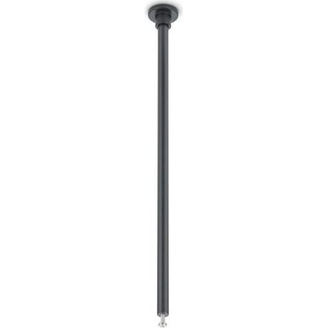 Accesorios de iluminación Trio DUOline Ø 2 cm. Soporte para instalación de suspensión Salón y dormitorio. Estilo moderno. Metal. Color negro (1/2)