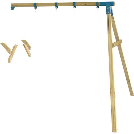 Bras de portique balançoire double pour aire de jeux SKYWOOD bois FSC® (1/5)