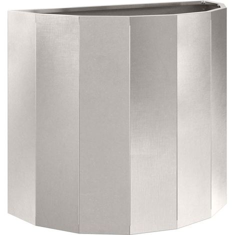 Maison Exclusive - Pflanzkübel Silber 60 x 30 x 50 cm Edelstahl