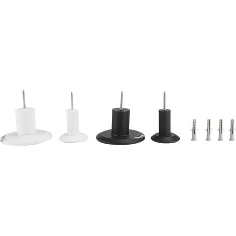 Set 4 Ganci da Parete in Resina Effetto Marmo – Design Elegante e Robusto, Impermeabili con Bordi Arrotondati – Ideali per Bagno, Cucina e Ingresso (1/5)
