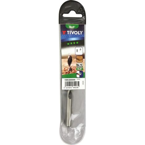 Foret bois 3 pointes queue cylindrique Ø8 TIVOLY - 10804520800