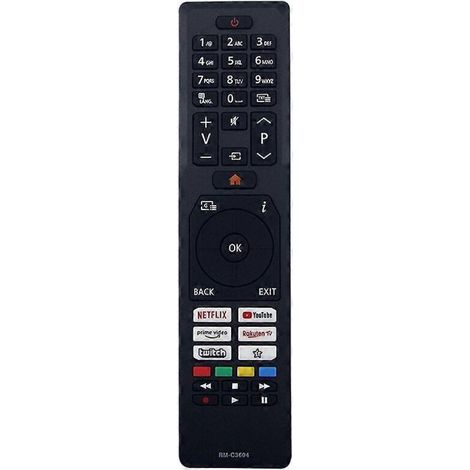 RM-C3604 Fernbedienung für JVC-Fernseher – Ergonomische Infrarot-Ersatzfernbedienung (1/5)