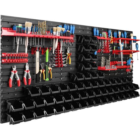 Étagère à outils 172 x 78 cm pour atelier ou garage (1/5)