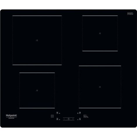Hotpoint HQ 5660S NE Piano Cottura Nero Da Incasso 59 cm A Induzione 4 Fornelli (1/10)