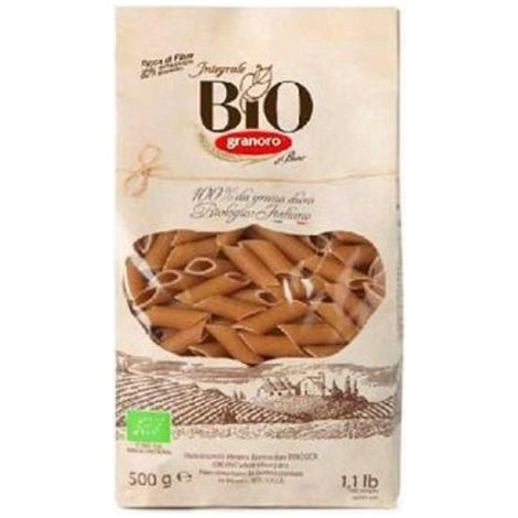 Pâtes penne rigate aux grains entiers 500g granoro