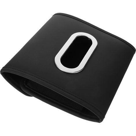 de mouchoirs en papier noir pour voiture porte mouchoirs (1/5)
