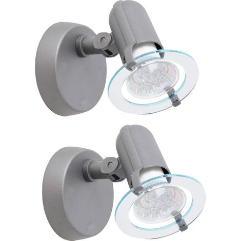 AMXCNOY Set mit 2 Wandleuchten für Esszimmer, verstellbare Strahler mit E14-Fassung, ideal für Büro und Flur (1/5)