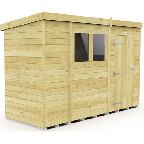 10 x 4 Pent Shed