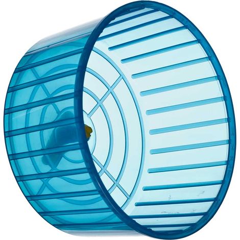 Gioco ruota in plastica per roditori diametro 14 cm