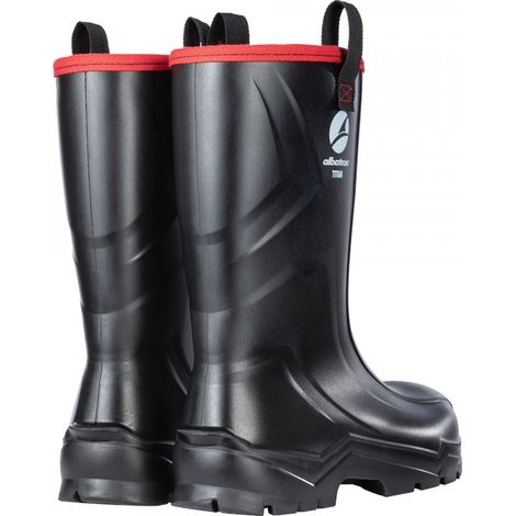 Albatros 590890 TITAN RIGGER S5 CI SRC PU-Stiefel schwarz, 44 (1/2)