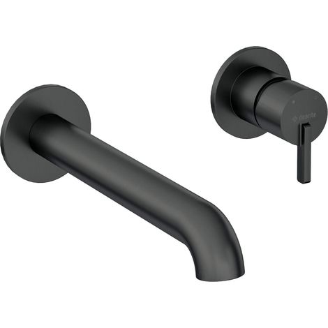Deante Silia rubinetto da lavabo nero opaco design minimalista