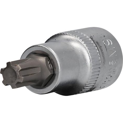 BRILLIANT TOOLS  1/2" RIBE-Bit-Stecknuss  55 mm  lang M9  - BT022724 (1/4)