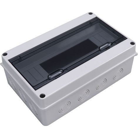 Boîte de dérivation étanche HT 15W, coffret extérieur IP65 à 15 canaux, disjoncteur MCB, boîtier de jonction en plastique pour protection électrique. (1/5)