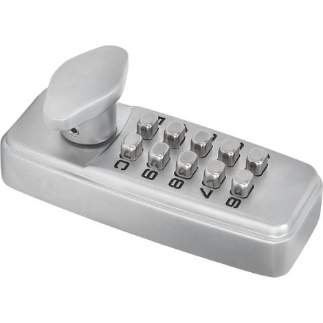Verrou mécanique à code pour porte de bureau ou chambre, serrure intelligente étanche et ignifuge, idéale pour porte de couloir (1/5)