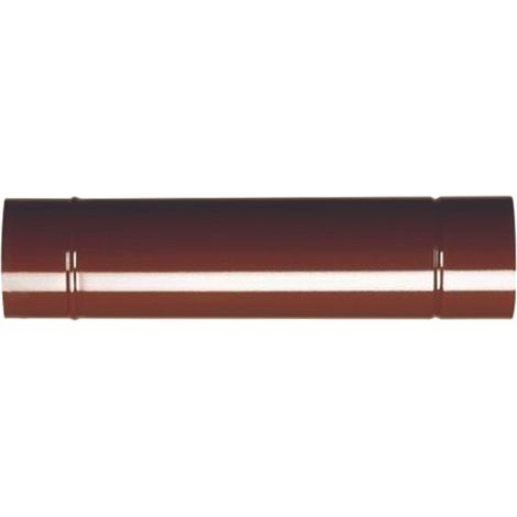 TUBO PORCELLANATO PER STUFE A LEGNA MARRONE ALA SMALTO CLASSIC  ø mm.100x250h.    ALA
