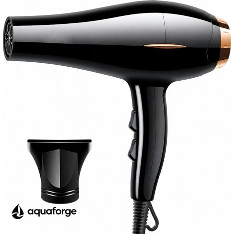 Sèche cheveux professionnel 850 W 3 vitesses ions négatifs (1/5)