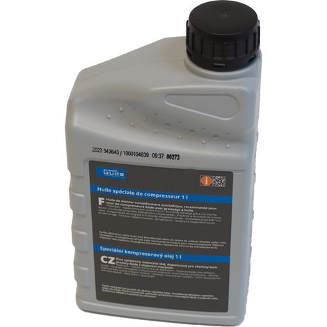 Güde Kompressorenöl 1L Spezial Öl 1 Liter für Kompressor Spezial Wintertauglich