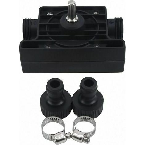Pompe sur Perceuse Eau et Huile, Pompe à Eau, Perceuse électrique Embout Pompe Fioul Pompe, Huile Forage Auto AmorçAnte Raccords pour Aquarium Jardin (1/4)