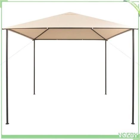 Chapiteau tente - FAFEICY - 43172 - 3 x 3 m - Beige - Cadre acier imperméable (1/5)