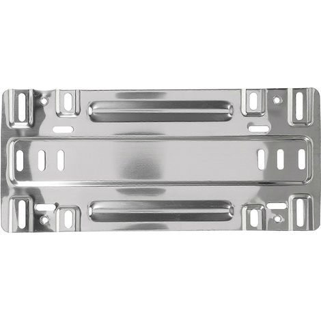 Kit de fixation de plaque d'immatriculation avant, support de plaque d'immatriculation, cadre de plaque d'immatriculation universel (1/5)
