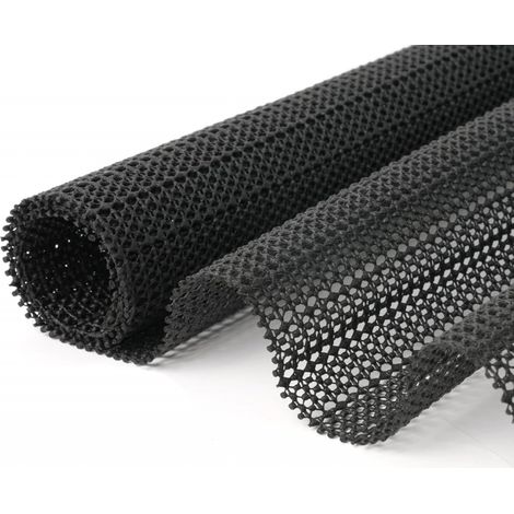 2 Pièces Tapis antidérapant pour tapis,80x200cm, Protection de Tapis,Facile à Laver et Peut Etre Coupé ,Noir (1/5)