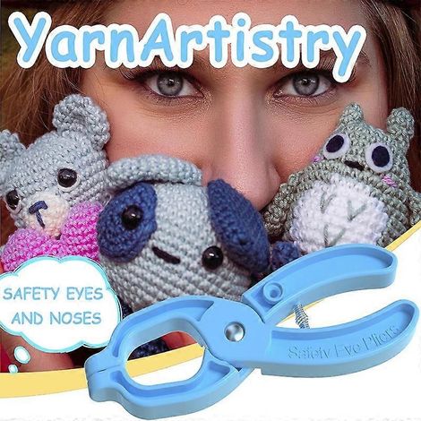 1 outil pour la création d'yeux d'animaux (5-30 mm) au crochet et au rembourrage. (1/5)