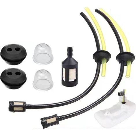 7 Pièces Durite Essence Debroussailleuse Pieces Accessoire pour débroussailleuse Detachees Filtre Essence pour Tondeuse Taille Haie Taille Bordure (1/3)