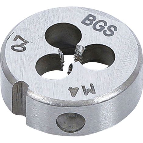 BGS Gewindeschneideisen M4 x 0,7 x 25 mm - 1900-M4X0.7-S (1/2)